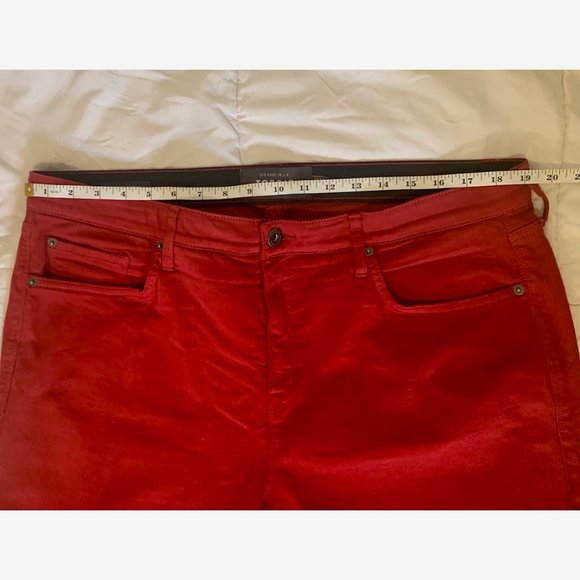 Torrid 20R Plus Sky High Skinny Jean - Red - Picture 3 of 4